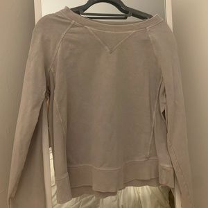 Lulu Lemon light purple crew neck pull over sweatshirt